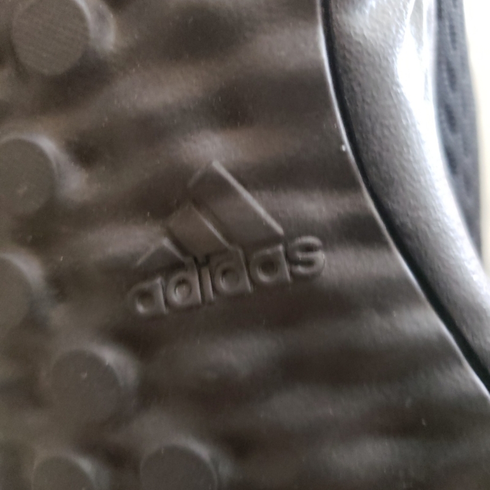 Adidas Men's Black Sneakers with Gold Accents - Picture 7 of 7